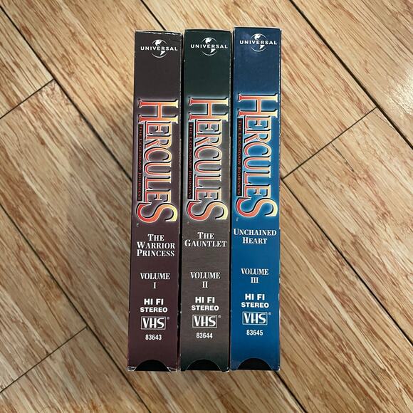 Hercules Xena The Warrior Princess Triology VHS tape lot 90s - Picture 3 of 4